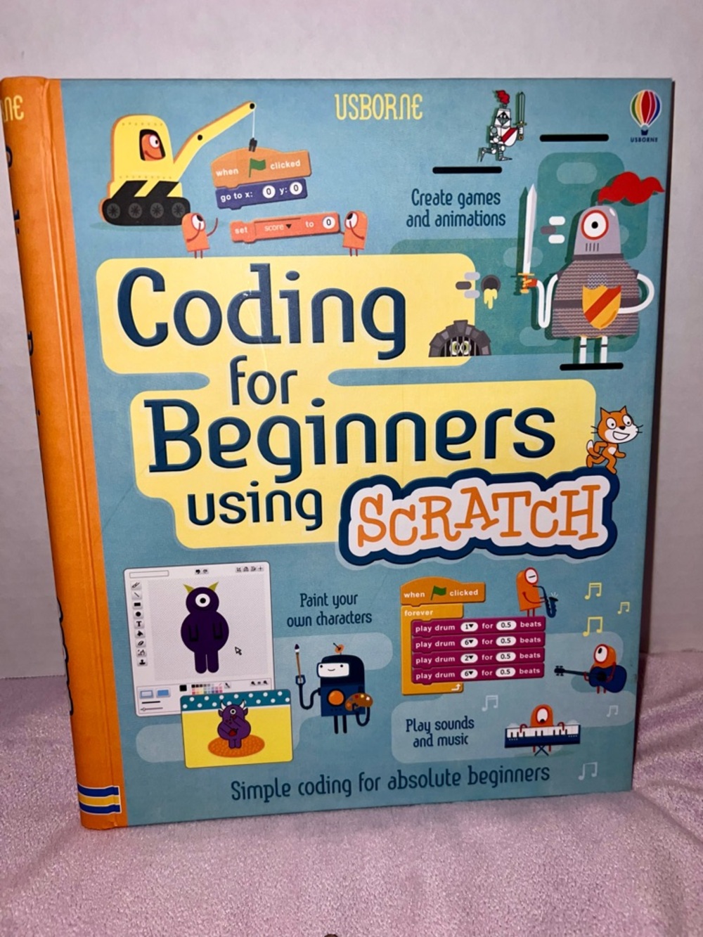 “Coding for Beginners Using Scratch” from Usborne Books & More
